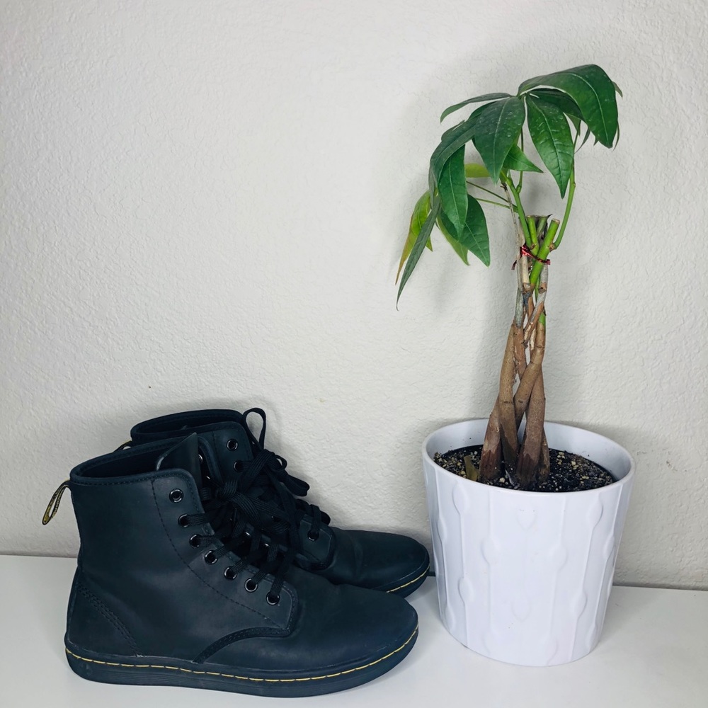 Dr. Marten’s Shoreditch (black greasy lamper)